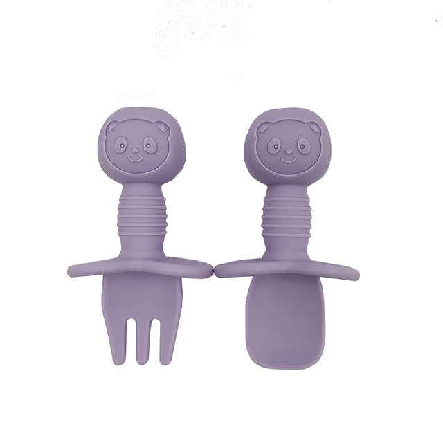 Silicone Baby Utensils- Set of 2