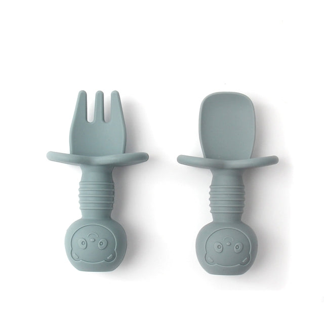 Silicone Baby Utensils- Set of 2