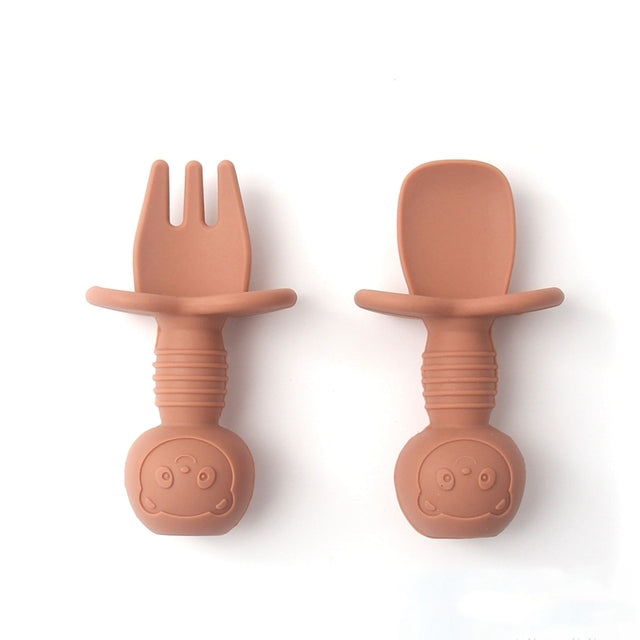 Silicone Baby Utensils- Set of 2