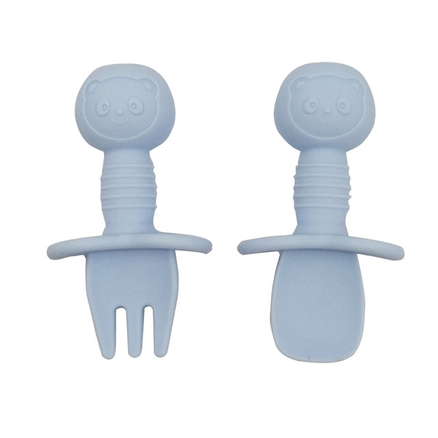 Silicone Baby Utensils- Set of 2