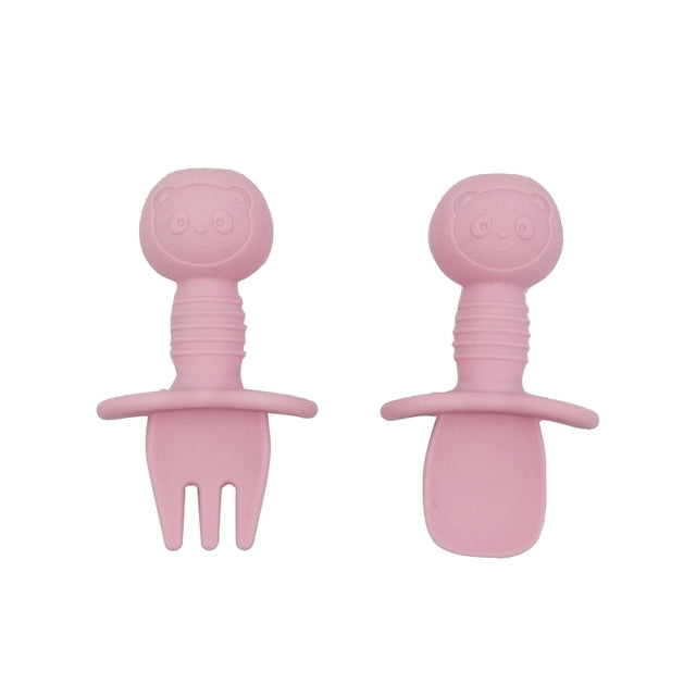 Silicone Baby Utensils- Set of 2