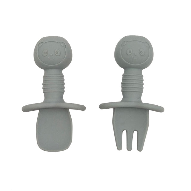 Silicone Baby Utensils- Set of 2