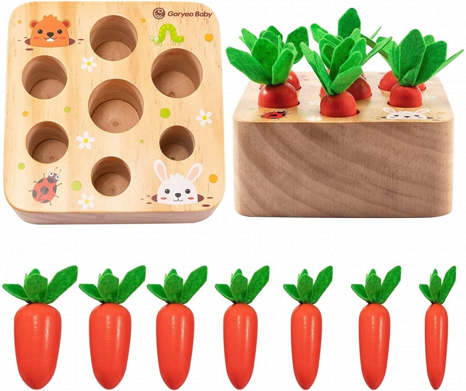 Wooden Carrot Puzzle