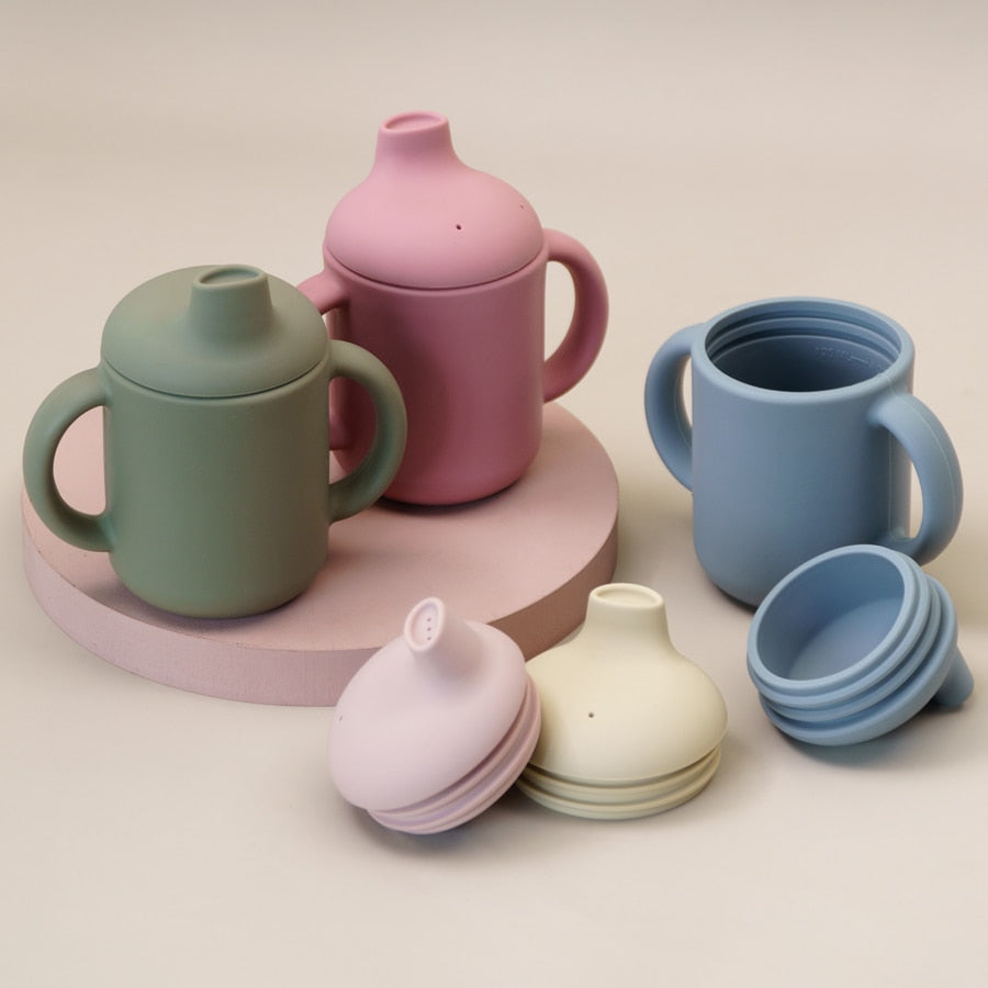 Silicone "No Spill" Baby Cup